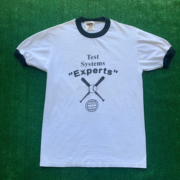 Vintage Other - Vintage Test Systems Expert Ringer Baseball Shirt